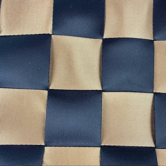 Unbranded Tan and Black Seatbelt Tote Purse, Y2K - Picture 2 of 6